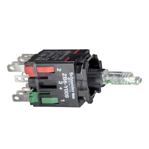schneider electric Kontaktdon med vit led