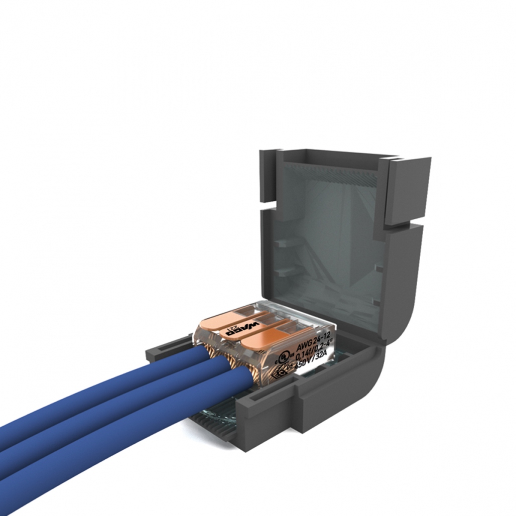 GĒLA KĀRBA SHELLBOX 113 FLAT IPX8 AR 3-V. SPAILI 0.2-4mm2
