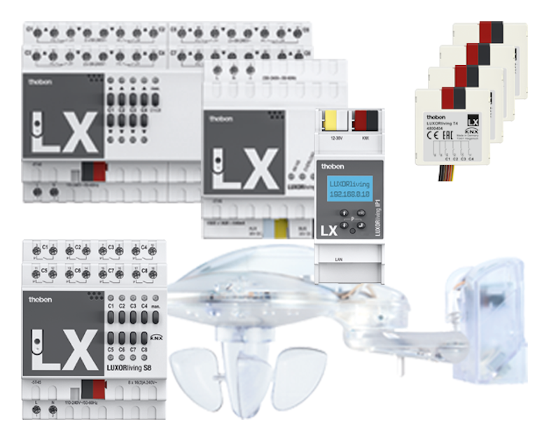 THEBEN SYSTEM CONTROL CENTRE LUXORLIVING SET 3 | Installation Bus ...