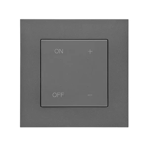 urmet Dimmer 1 pol led 2-180w m/vender s55 grå matt