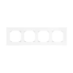 4-HULLS RAMME S55 HVIT