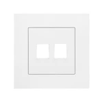 FRONT PLATE FOR DBL DATA S55 HVIT