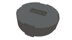 jupalco Hat for pipe, cast iron 200mm black