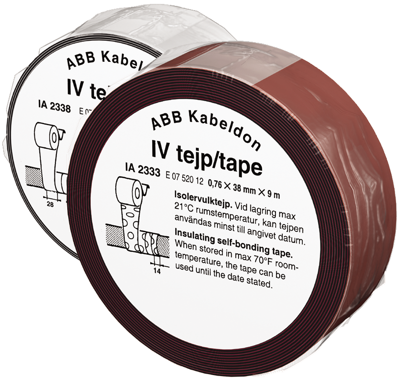 VULKTEJP IA 2338 L=9M, B=38MM, 0,5MM