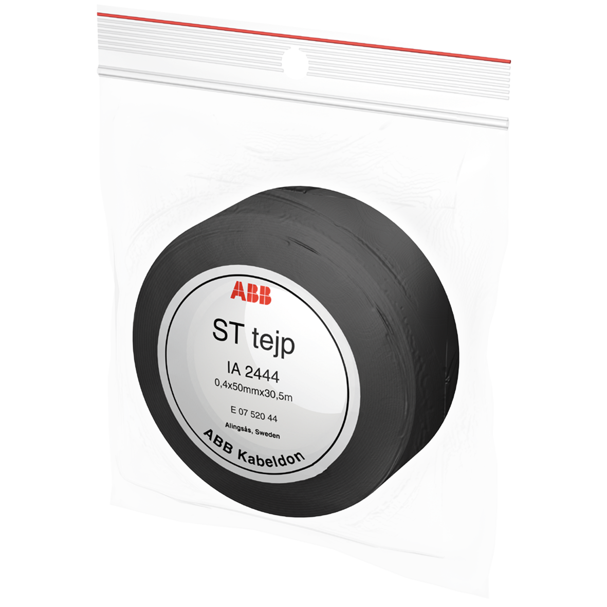 SKYDDSTEJP IA 2444 30,5M, B=50MM, 0,4MM