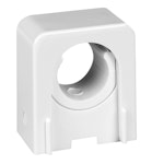 PIPE CLAMP 1-PIPE SNAP FALUPL. 18/22MM MINI WHITE A=30