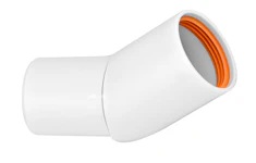 ELBOW FALUPLAST 50x30- WHITE
