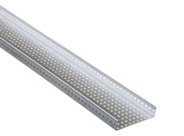 RÄNNA PERFORERAD 400MM 2M VIT MP-3631V