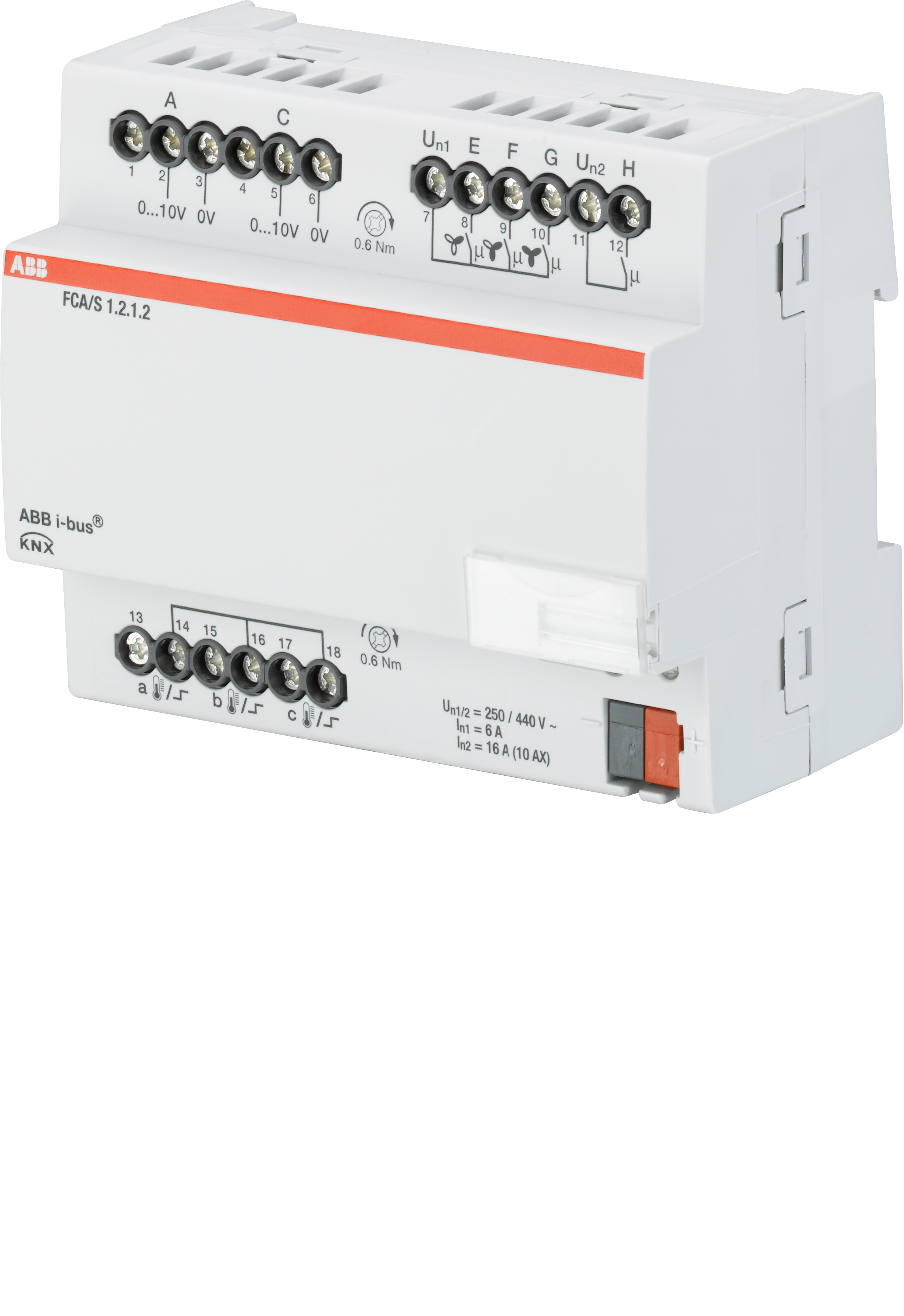 abb Ohjausyksikkö knx abb 1x16apv 3x6apv 2x0-10vh din