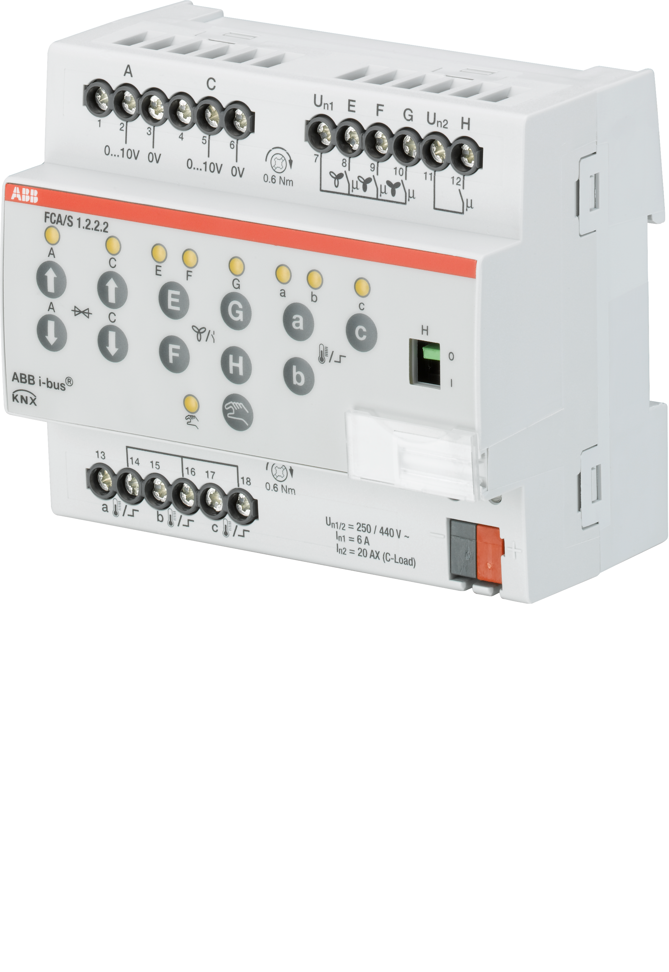 abb Ohjausyksikkö knx abb 1x16apv 3x6apv 2x0-10vh din mv