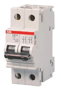 abb Johdonsuojakatkaisija stotz s282uc-z6 2-nap z 6a/440vdc