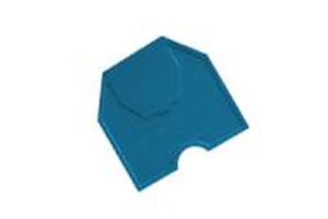 wieland Endplate 35mm2 bl api 35 blue