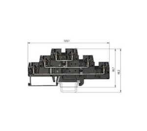 wieland 3-wirespring terminal wkfn 2,5e3/vb/35