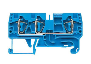 wieland 3-fjäderklämma 4mm2 wkfn 4/d1/2/35 blue
