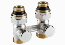 RADIAATORI H-SULGLIITMIK DANF. 1/2" - 3/4" OTSE NIKKEL