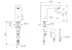 oras Washbasin faucet oras 9260fz 3 v, bluetooth