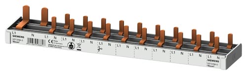 Samleskinne  2 Fas L1+N+10 Jfa, 12Mw