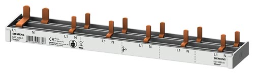 Samleskinne  2 Fas L+N+5 Jfa + 5 Afd 12Mw