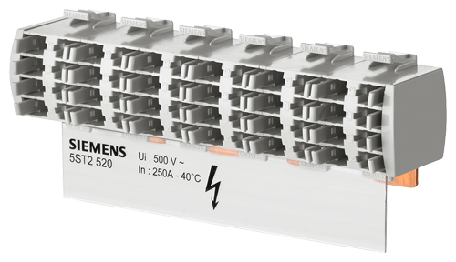 Sikclip Samleskinne 4-Fas 12Modul