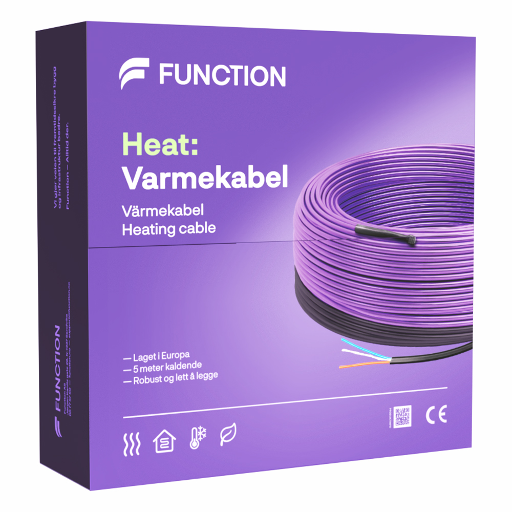 Function Heat: Varmekabel 10/1100 115m