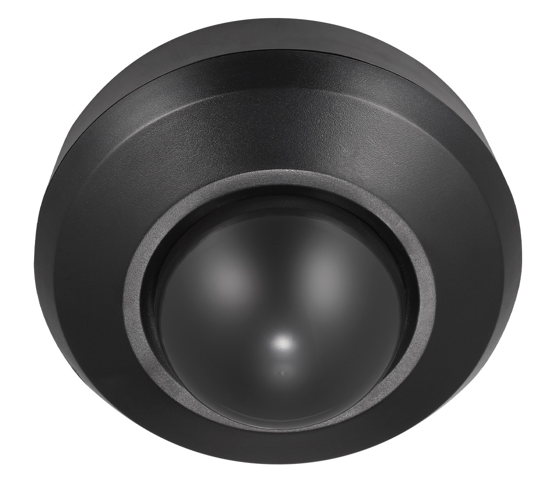 KLĀTBŪTNES SENSORS ALIO PRO 360° D20m IP44 2000W Z/A MELNS