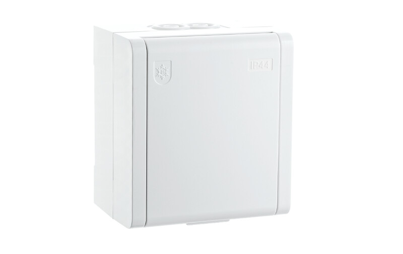 VÄGGUTTAG INSTALL STIKK PV IP44 VIT