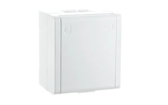 VÄGGUTTAG INSTALL STIKK PV IP44 VIT