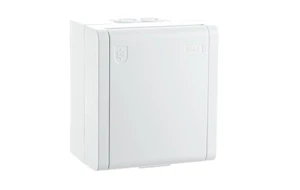 sg armaturen Socket outlet install outlet surface mounted ip44 wh
