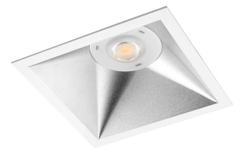 sg armaturen Downlight rax soft square 200 sat 3k