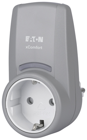XCOMFORT PLUGGBAR DIMMEAKT. 25 0W GRÅ MED EMSCDAP-01/FA-1E