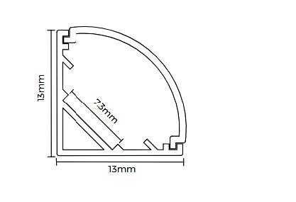 saas instrumentti Led-ljusslinga saas strip rail easy c