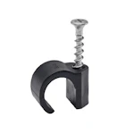 SCREW FASTENER 8-12 BLACK 20ST 32MM SCREW
