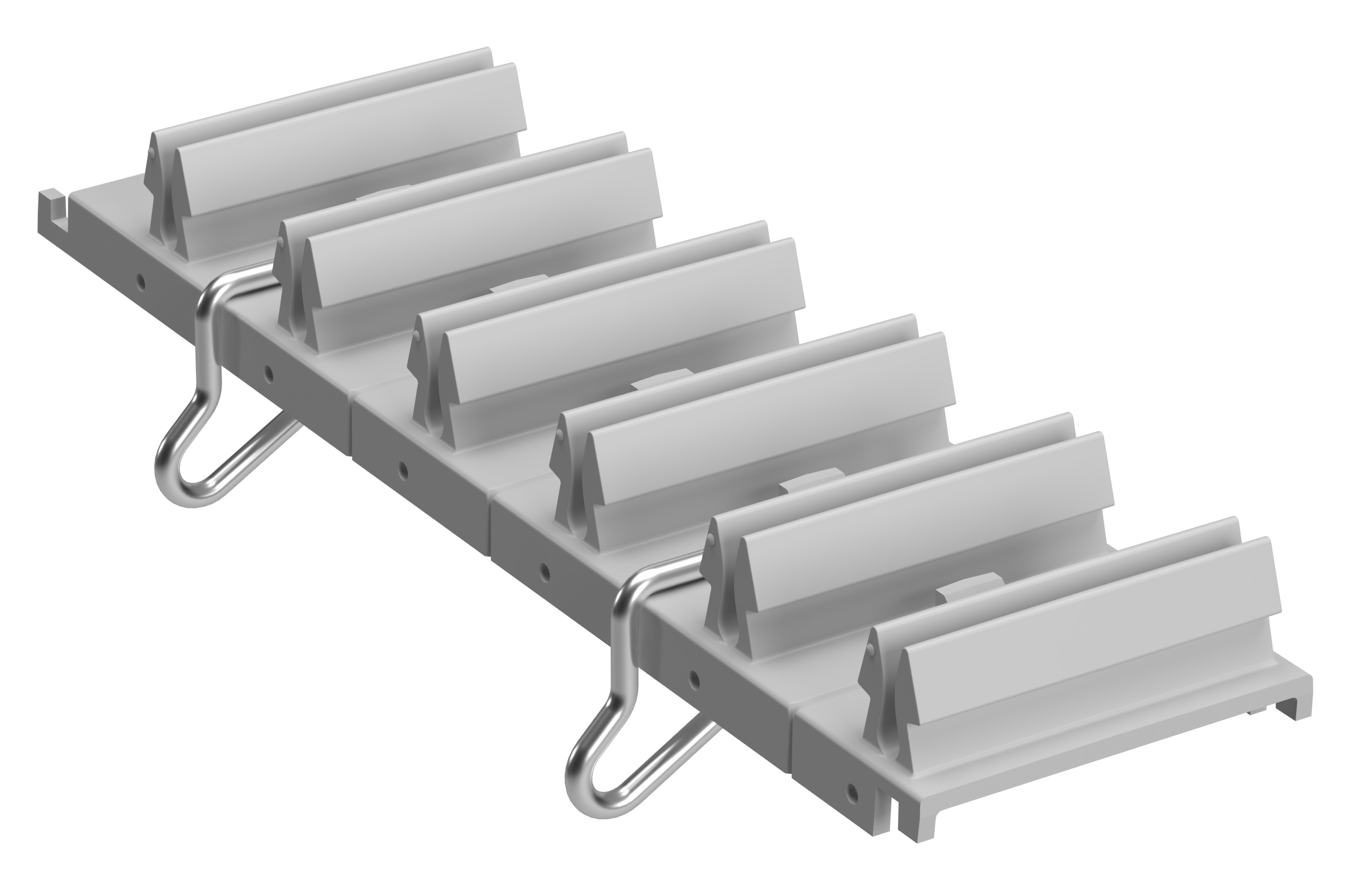 Vent ribbeholder m/clips