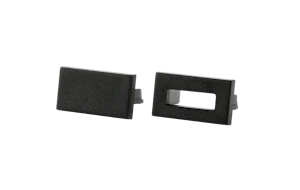 sg armaturen Stripline endedeksel kit slim sort