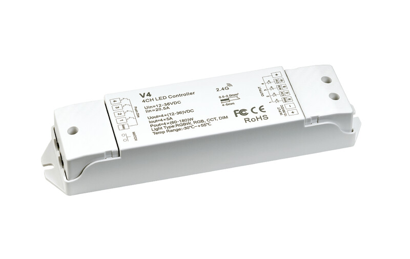 sg armaturen Styrtillbehör controller rf rgbw 24v/150w vi