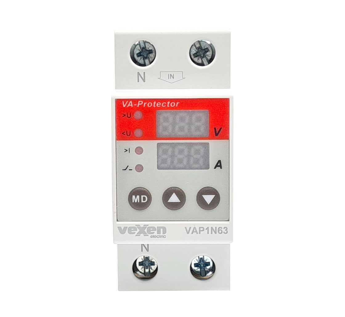 vexen Pārspr. un pārslodzes relejs 1no 63a ac230v