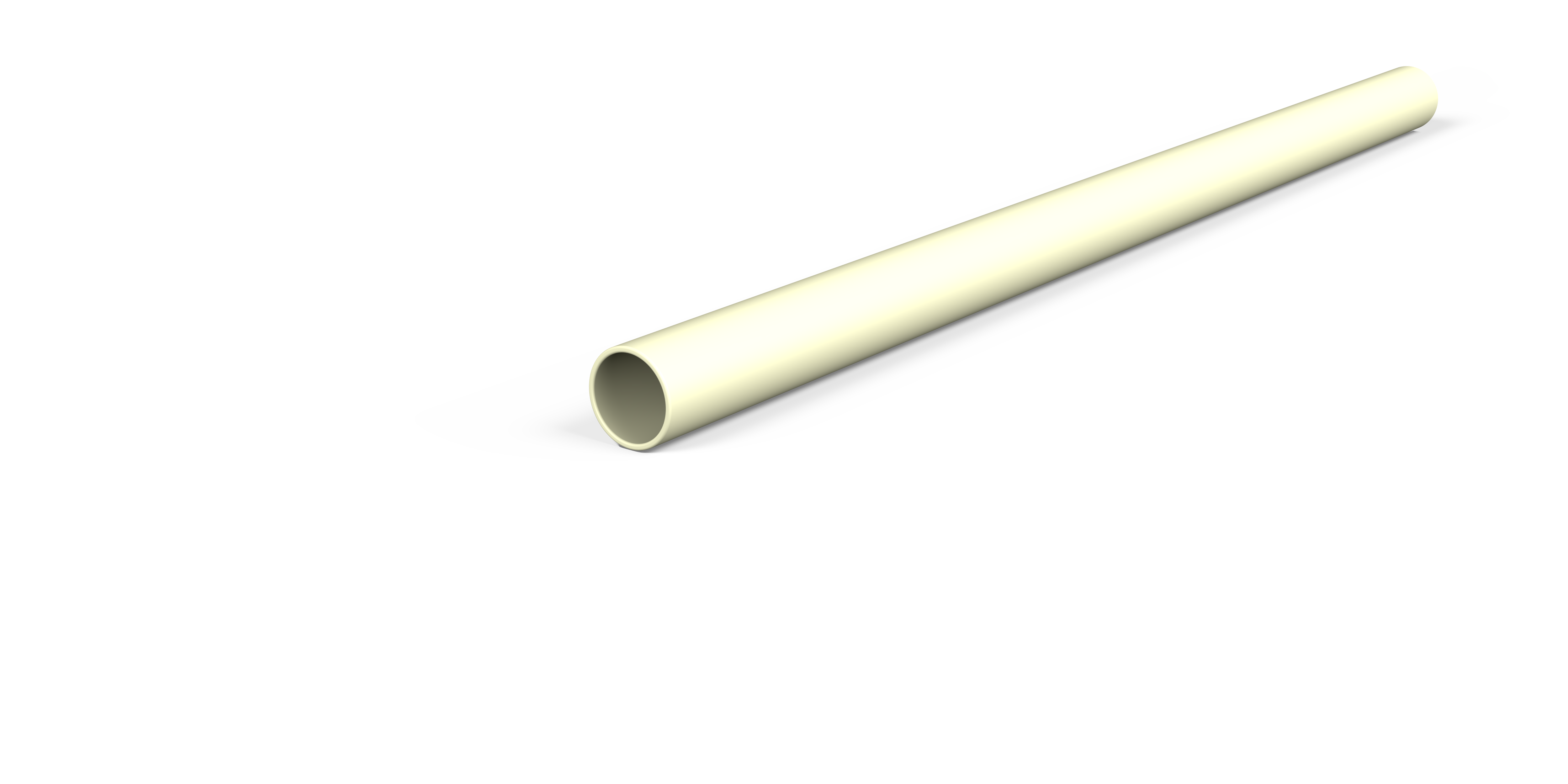 Stive rør 16mm PVC 750N 3m