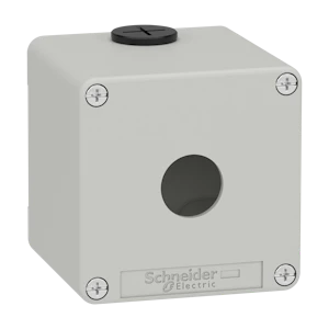 schneider electric Trykknappboks metall grå høy for 1xø22