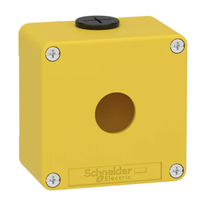 schneider electric Nødstoppboks metall gul for 1xø22