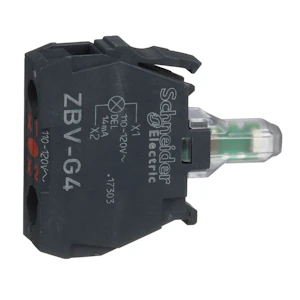 schneider electric Merkkivaloelementti schneider zbvg4 led 120v ruuviliitin pun